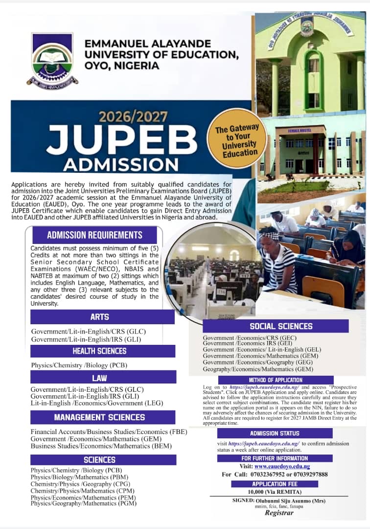 The Gateway to University Education without UTME stress - Hero background