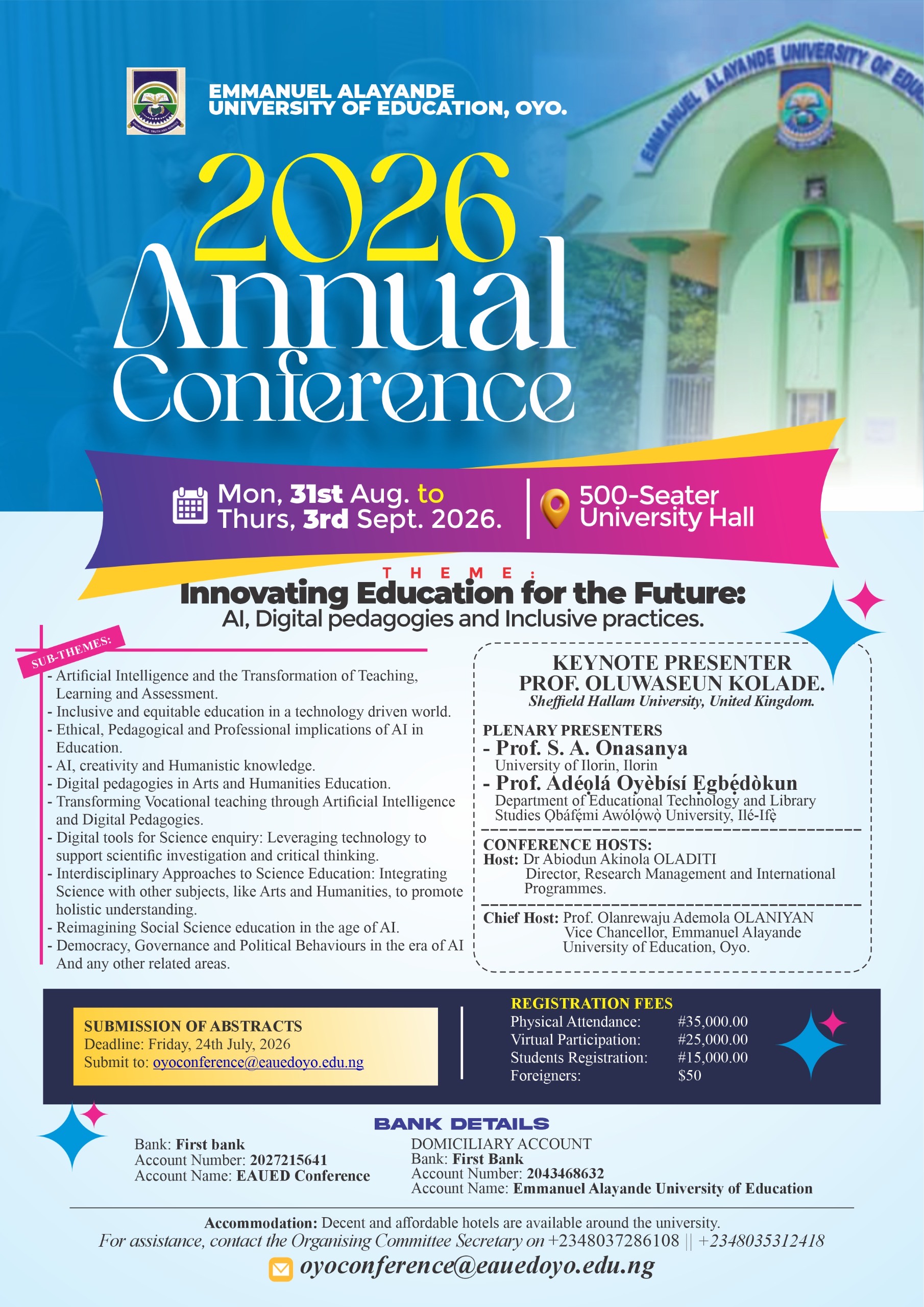 Annual conference 2026 - Hero background